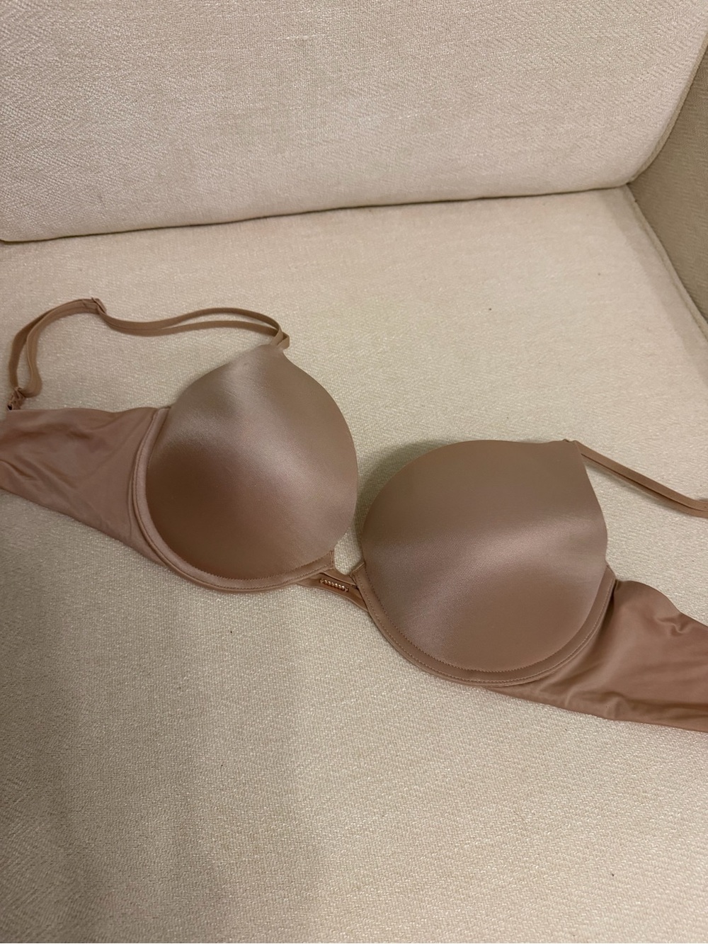 Tan push-up bra